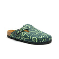 Navy-Green Nubuck Leather