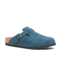 Navy Nubuck Leather 