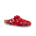 Red Suede Leather 