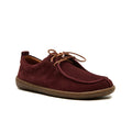 Burgundy Suede Leather 