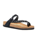 Black Nubuck Leather 