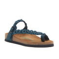 Navy Nubuck Leather 