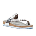 Silver Nubuck Leather 
