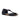 Lorah - Genuine Leather Flat Sandals For Women / Black Nubuck Leather