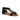 Macrea - Genuine Leather Flat Sandals For Women / Black Nubuck Leather