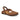 Megan - Genuine Leather Closed Toe Sandals For Women / Sand Nubuck Leather