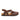 Megan - Genuine Leather Closed Toe Sandals For Women / Brown - Crazy Oiled Leather