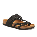 Black Nubuck Leather 