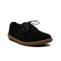 Black Suede Leather 