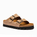 Sand Nubuck Leather 