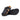 Trudi - Genuine Leather Orthopedic Clogs For Men / Black Nubuck Leather