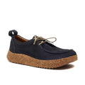 Navy Nubuck Leather 
