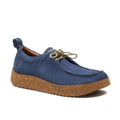 Blue Nubuck Leather 