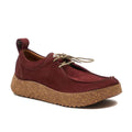 Burgundy Nubuck Leather 