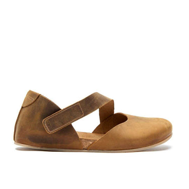 Alya - Leather Flat Shoes - COMFORTFUSSE Online Store