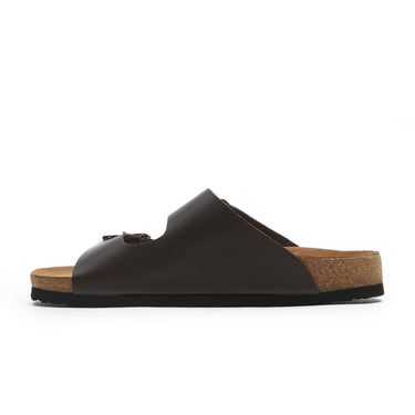 Bali-N - Leather Two-Strap Sandals - COMFORTFUSSE Online Store