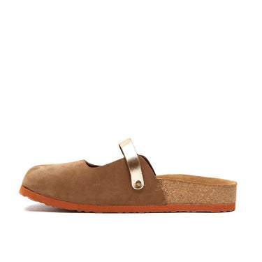 Kelly - Leather Clog Sandals - COMFORTFUSSE Online Store